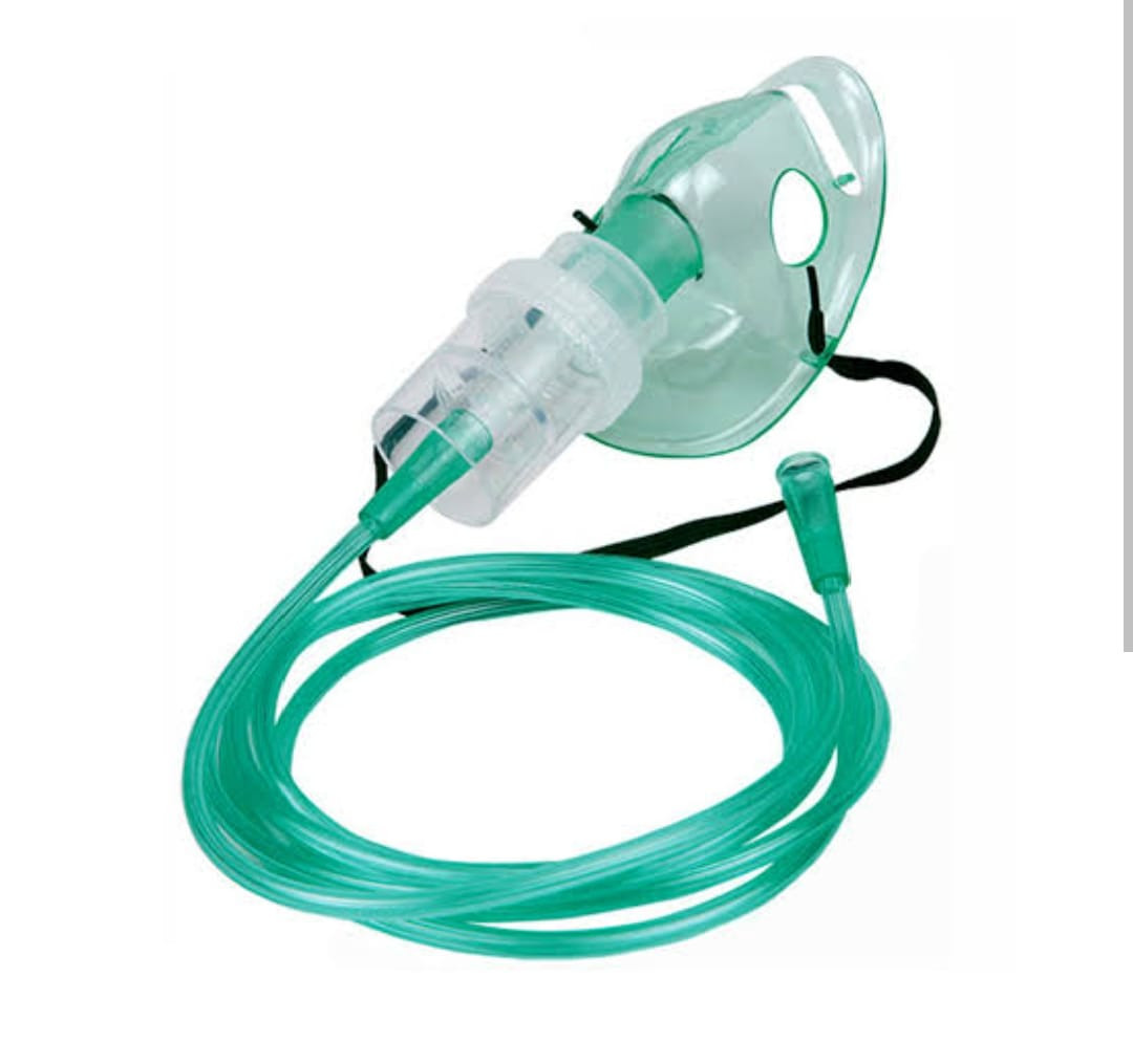 Oxygen Mask with Nebulizer Chamber